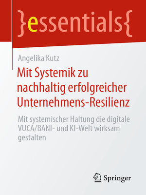 Mit Systemik zu nachhaltig erfolgreicher Unternehmens-Resilienz - ebook